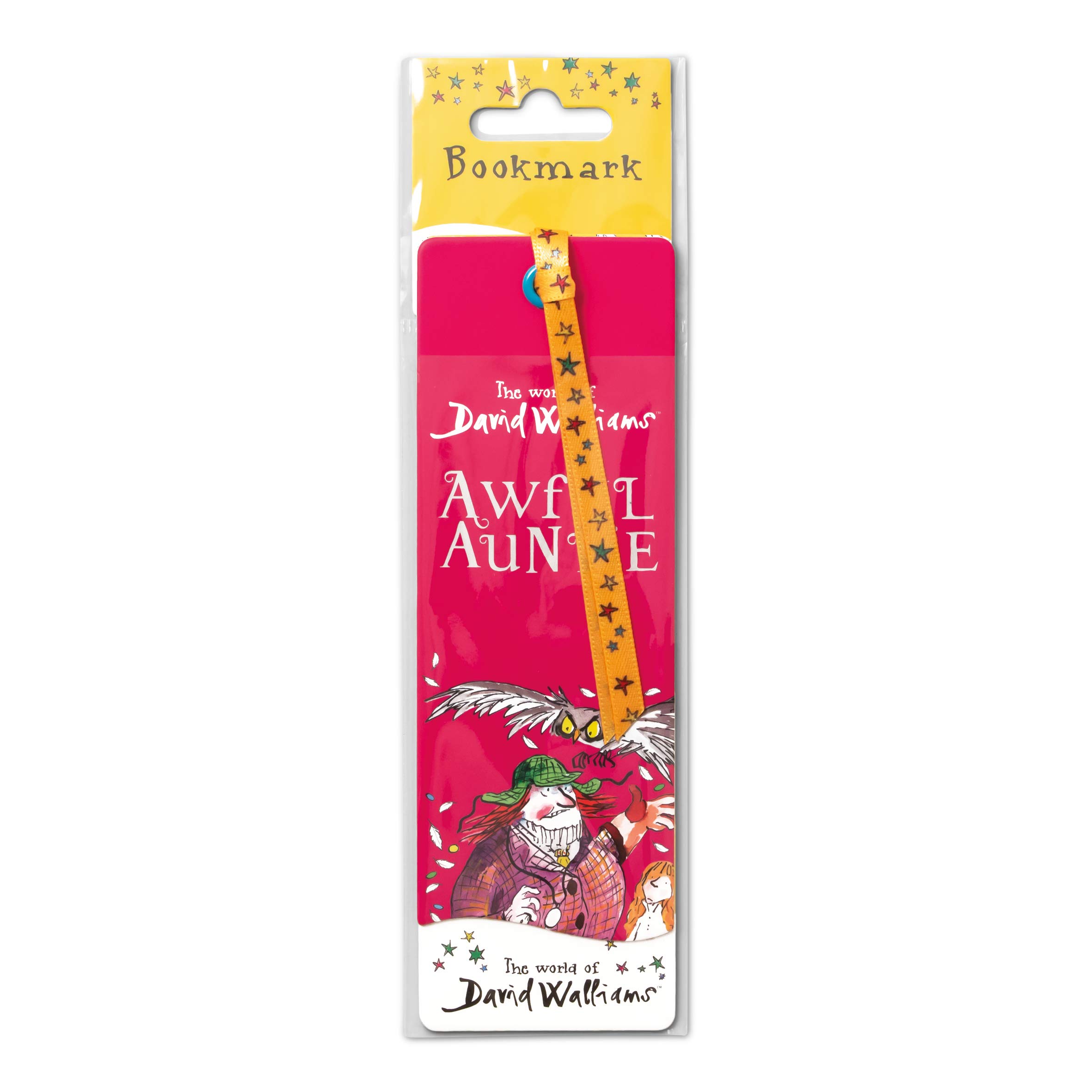 IF David Walliams Booky Bookmarks - Awful Auntie, one size, Pink