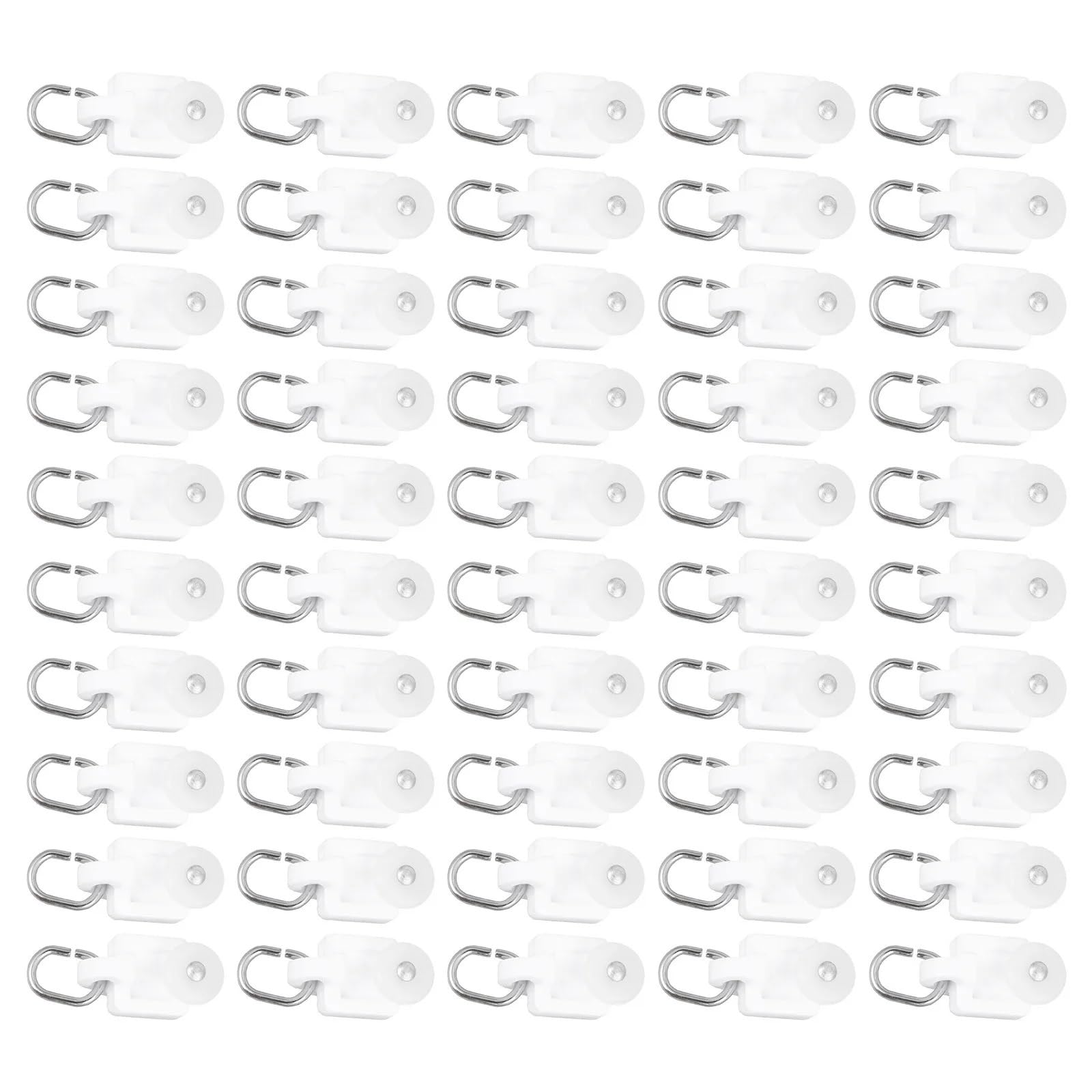 Curtain Track Rollers, Curtain Rail Track Pulley and Runner Wheels 100 pcs