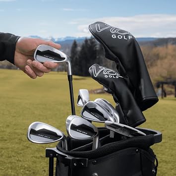 Vice Golf Men's Boost Complete Club Set with Golf Bag (Right Hand) (Steel)