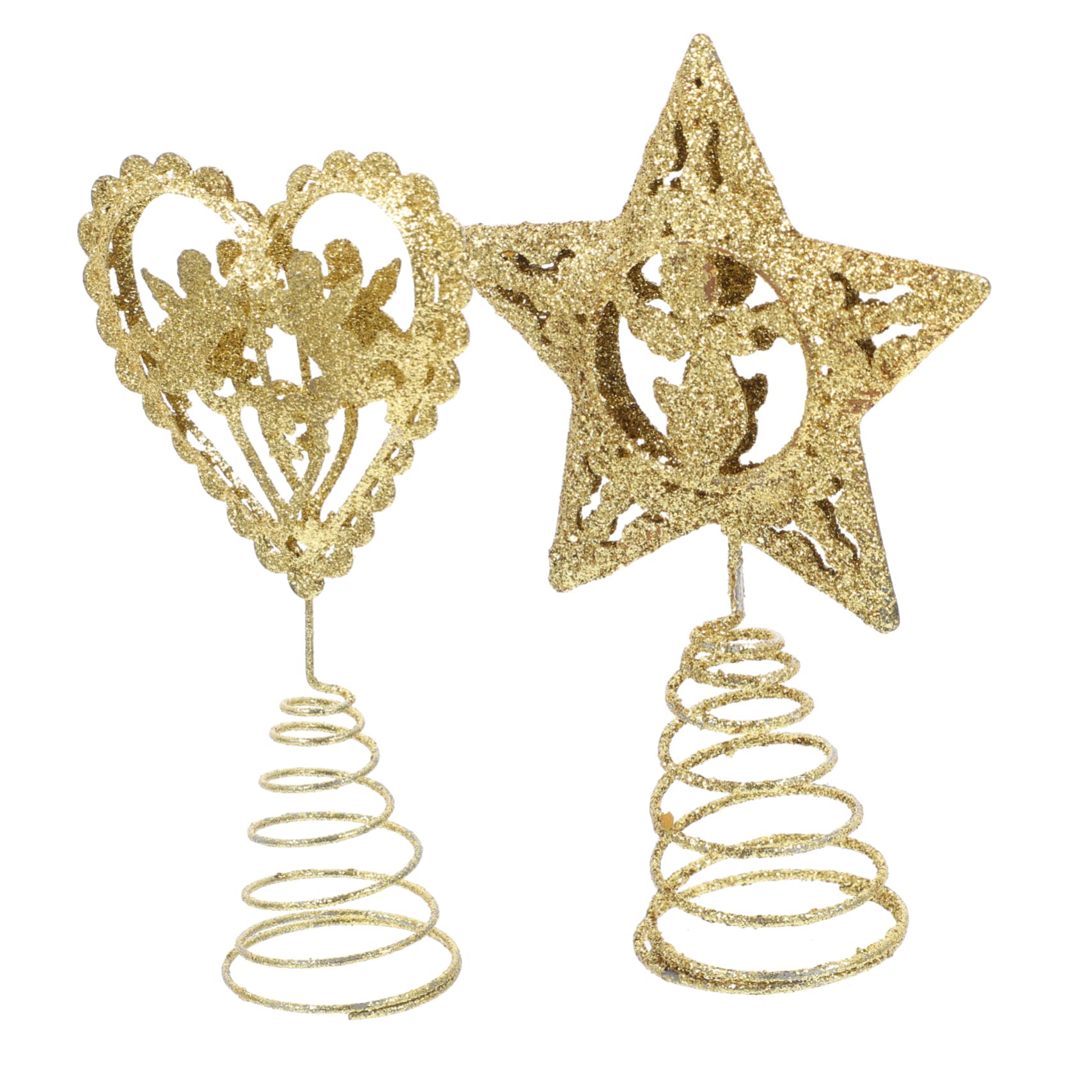 ABOOFAN 10stücke Teiliges Weihnachtsbaumspitzen Dekorative -Ornamente Für Festliche Feiern Für Weihnachtsbaumdekoration Und Festliche