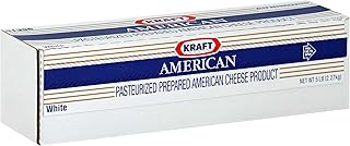 Kraft American White Cheese Loaf, 80 Ounce - 6 per case.