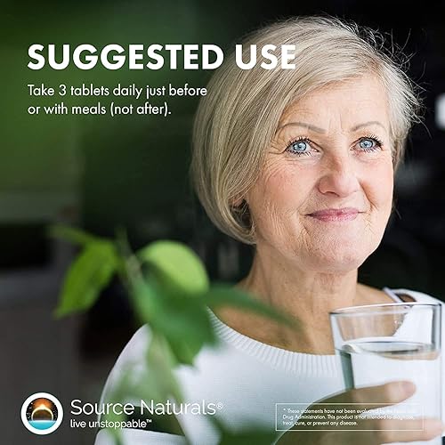 Miniatura 7 de Source Naturals Mega Strength Beta Sitosterol 375mg - 120 Tabletas