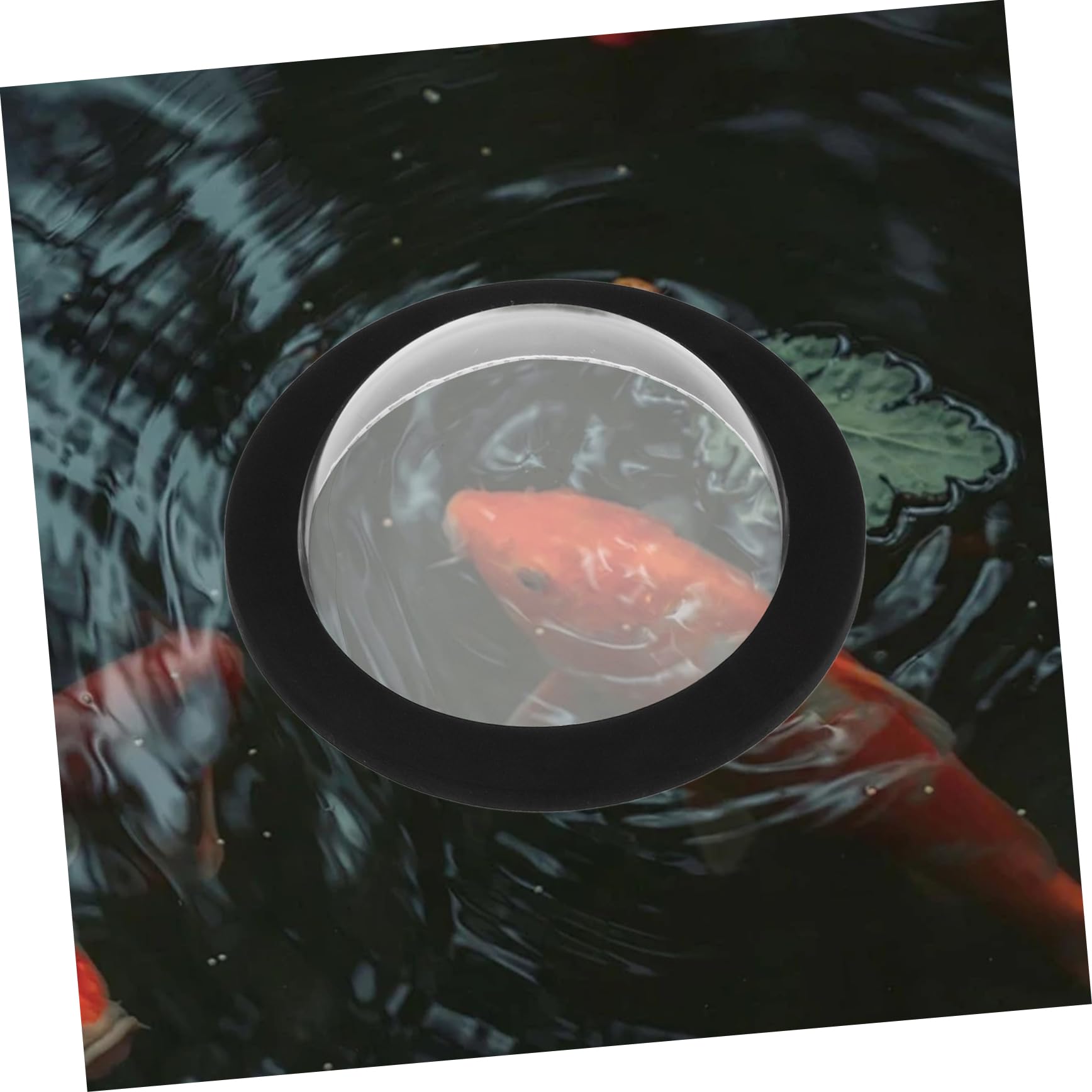 PRETYZOOM 4 Sätze Schwimmende Abdeckung für Aquarien Aquarium Pflanzenring Aquarien Futterring schwimmende Wasserlinsenringe Tank-Wasserlinsenringe Fischpflanzenringe Isolationszubehör Acryl