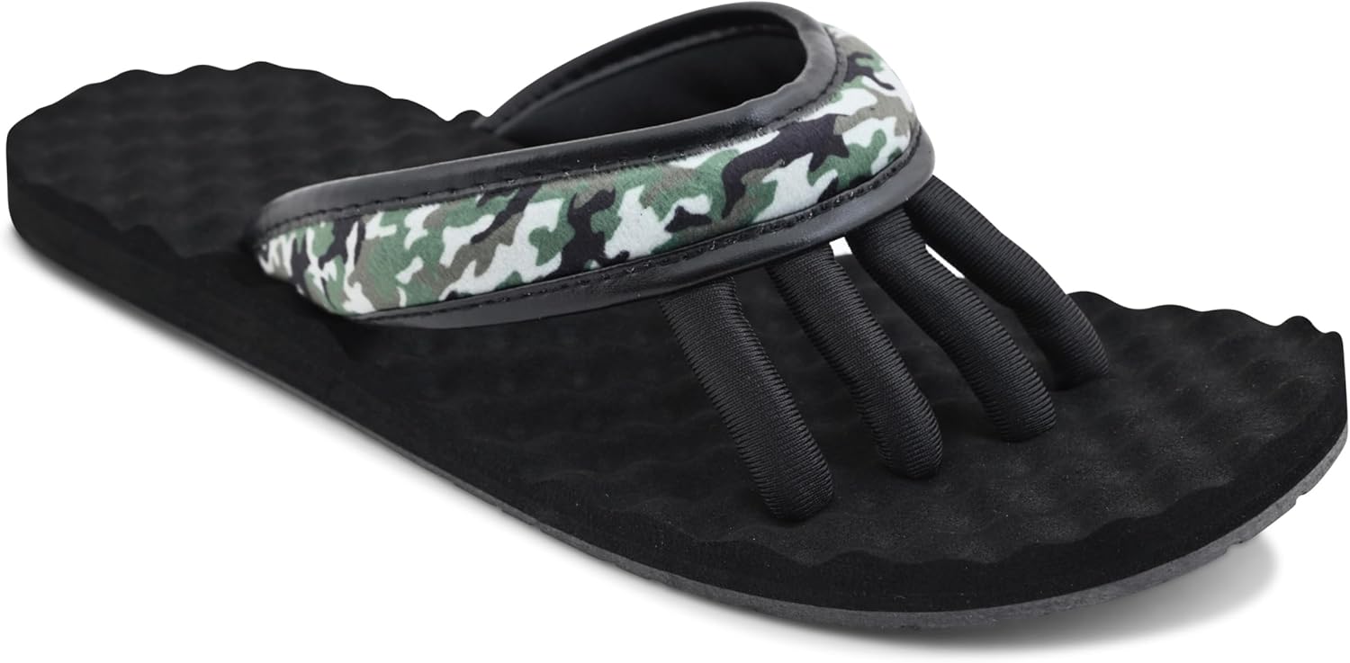 EVA Footbed Orthotic Pedicure Flip Flops for Women - Comfortable Arch Support Sandals Women's for Home, Salon, Yoga & Gym - Flip Flops with Built in Toe Separators for Nail Drying - Image 7