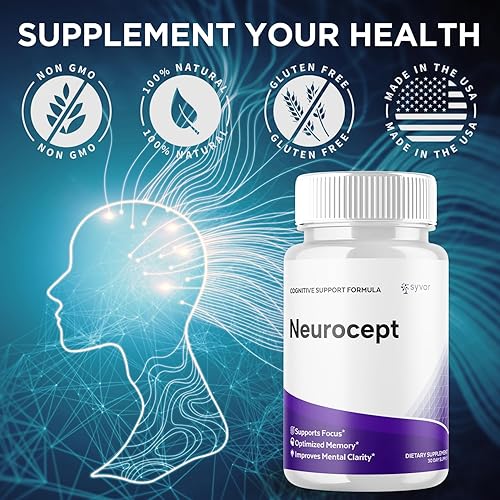 Miniatura 6 de Neurocept Capsules, píldoras oficiales de suplemento cerebral Neurocept con todos los ingredientes naturales, píldoras de apoyo de fórmula avanzada