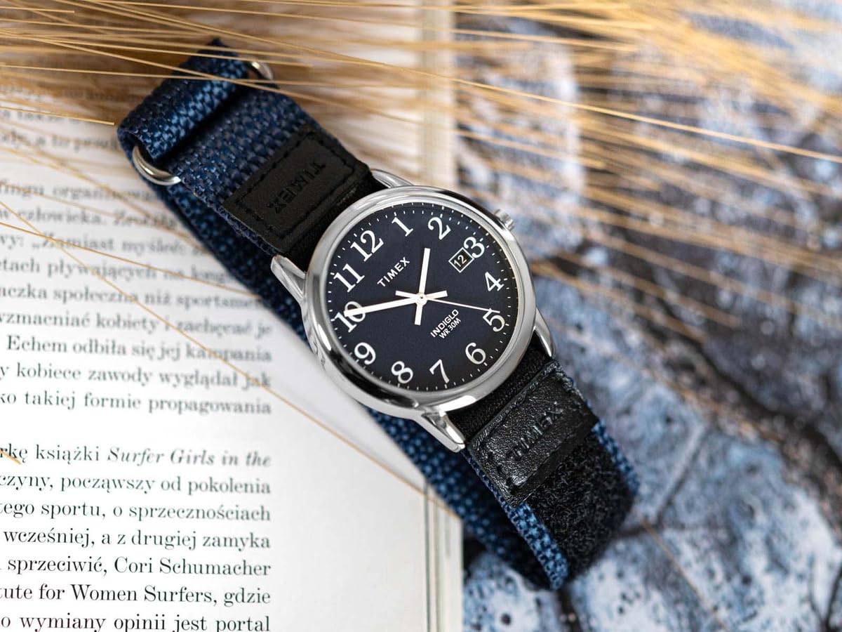 Timex Easy Reader 35mm Fast Wrap Strap Date Fensteruhr