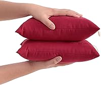 Vista 11 de FLXXIE Tiny Pillow - Mini almohada de microfibra alternativa de plumón de 11 x 7 pulgadas para viajes, mascotas, suave lavable a máquina, almohadas