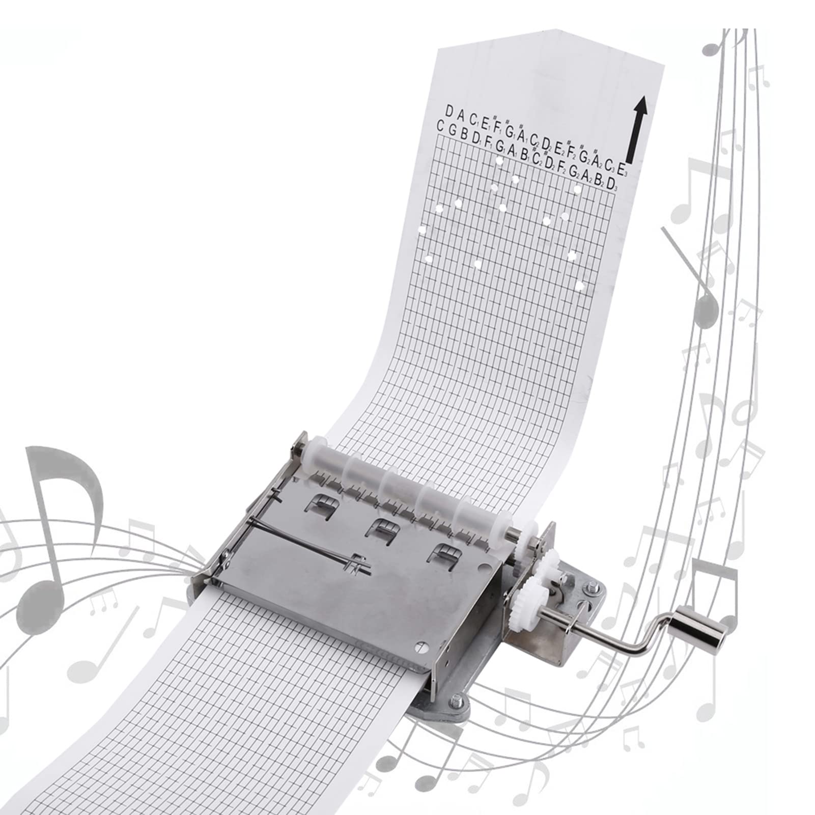 Tonysa DIY Music Box Movement with Metal Punch