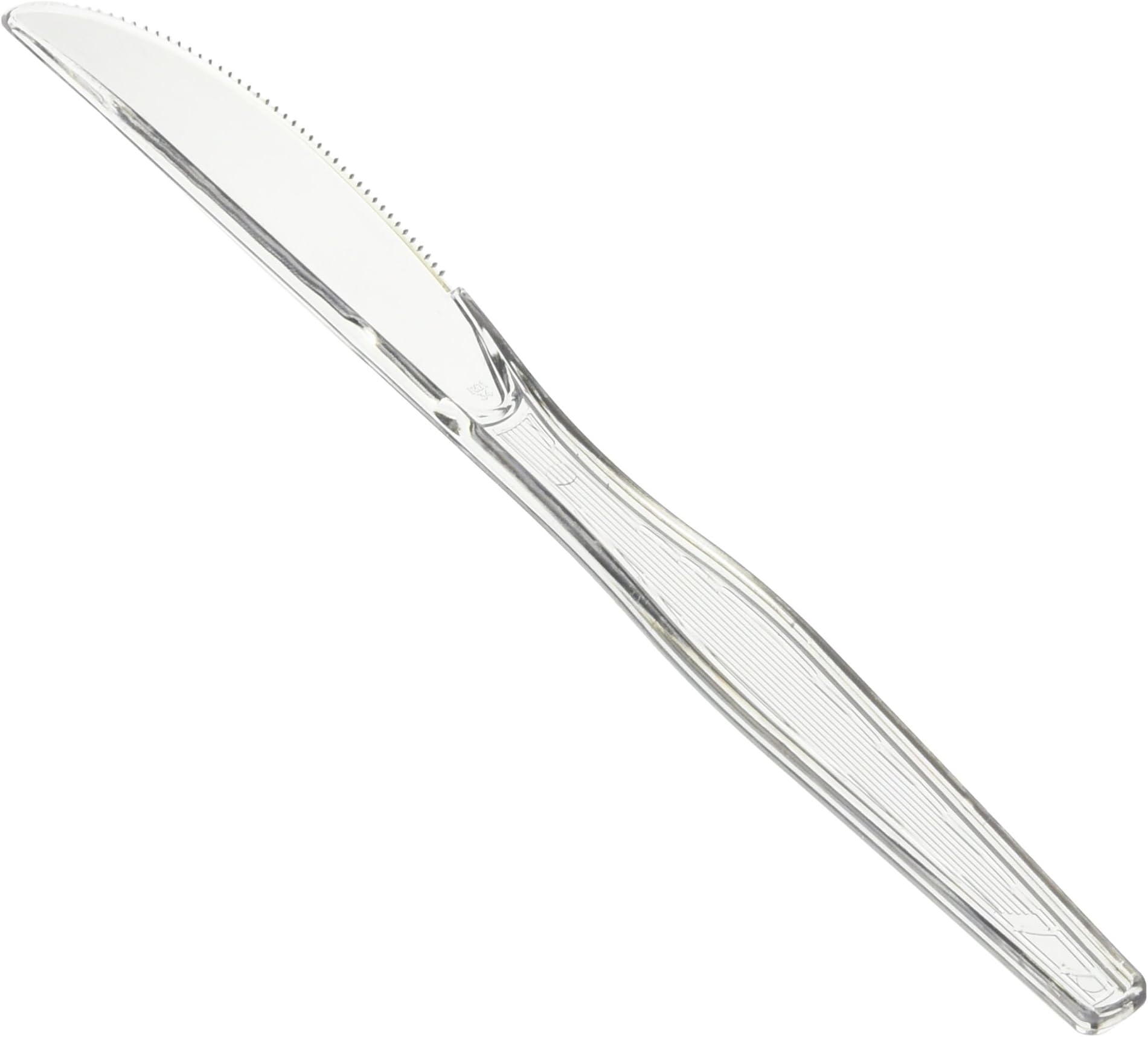 Dixie - B008X61YAI KH017 Clear Heavy-Weight Plastic Knife - 1000 / CS