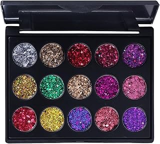 dPois Long-Lasting Sequins Eyeshadow Palette ...