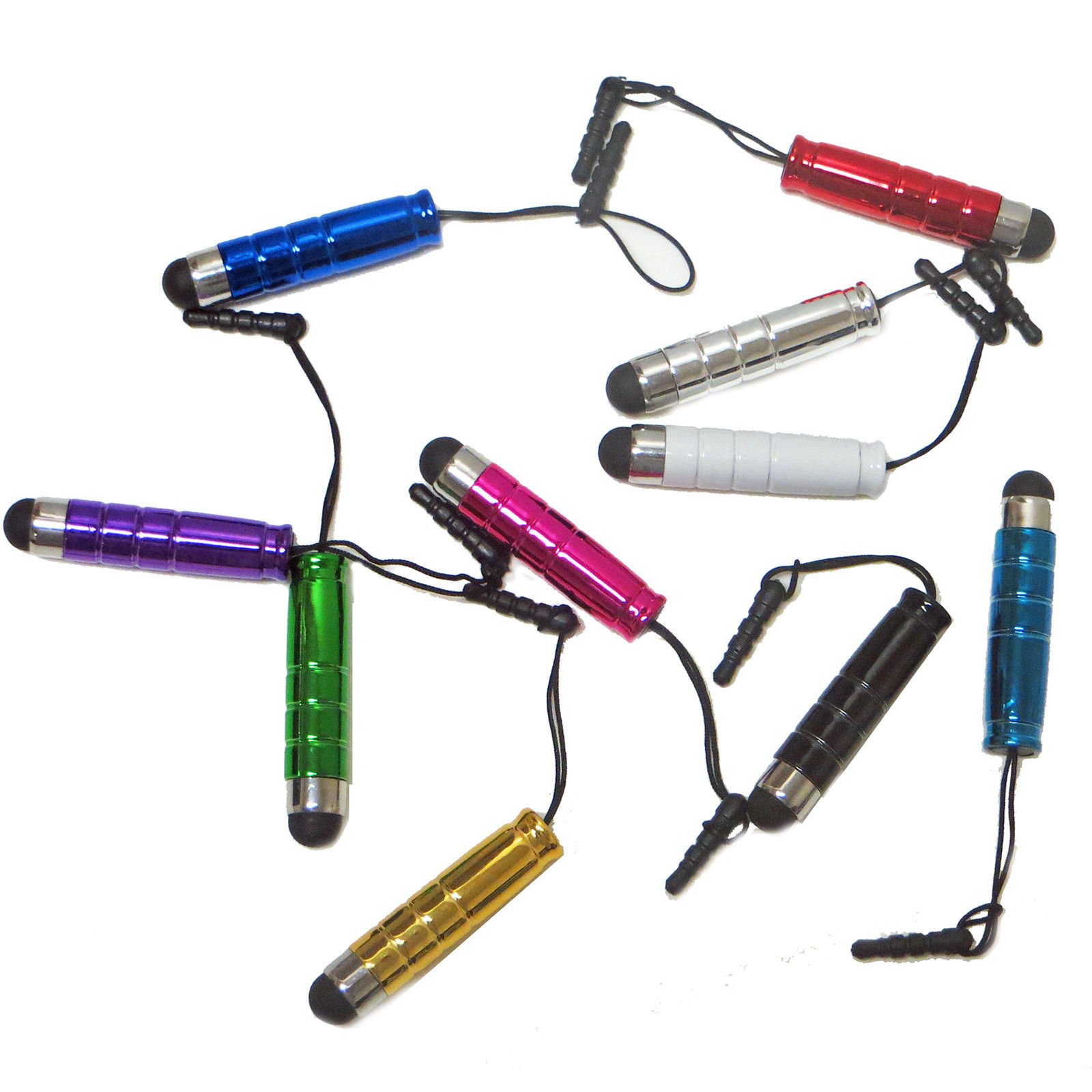 FastSun 10x Mini Stylus Touch Screen Pen For iPad 2 3rd iPhone 4S 4G 3GS 3G iPod Touch