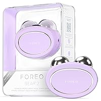 Vista 1 de FOREO Bear 2 Dispositivo facial de microcorriente de tonificación avanzada, herramienta para esculpir la cara, firme y contorno, no invasivo, Lavanda