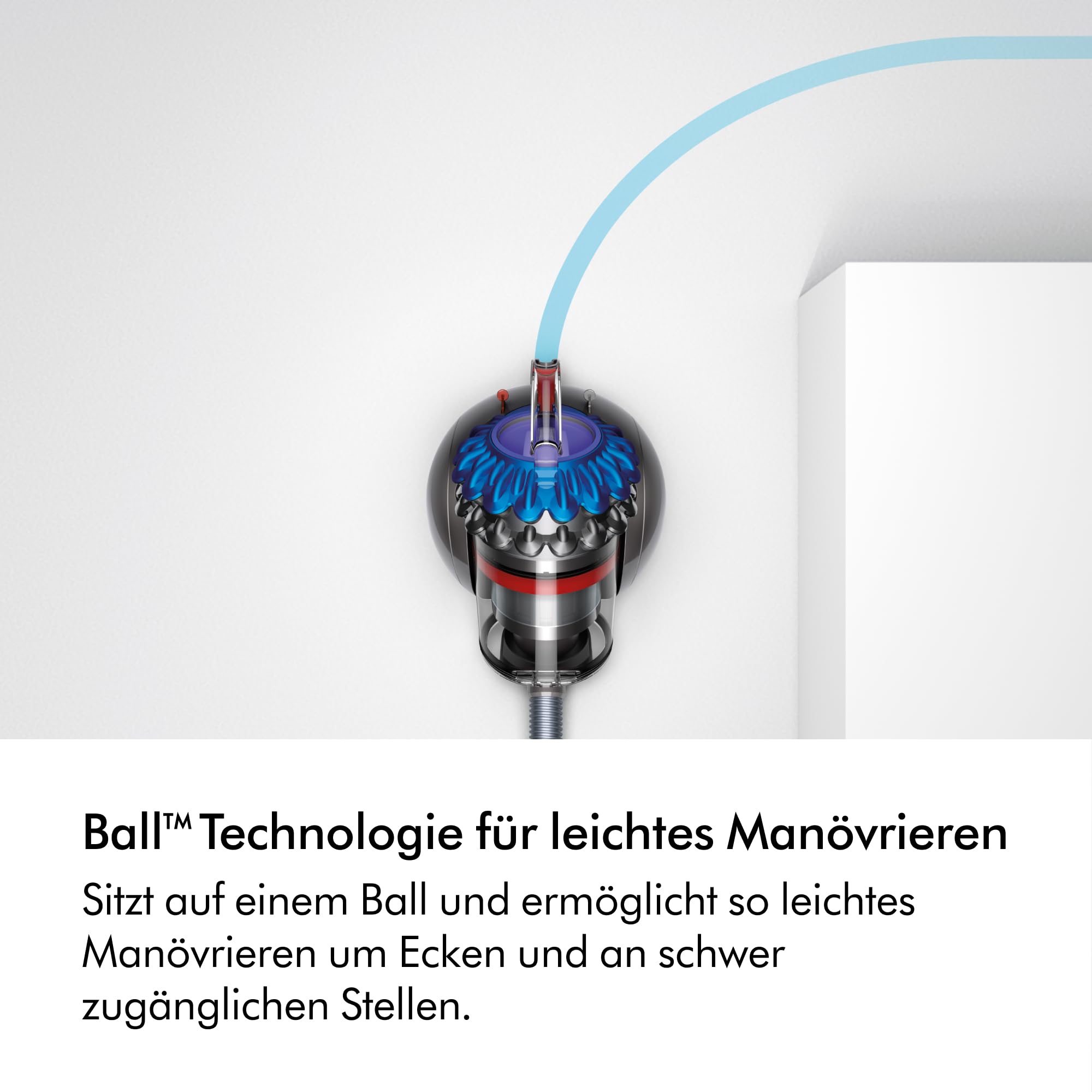 Dyson Big Ball™ Absolute 2 Bodenstaubsauger, 19 kompakte Zyklone für maximale Schmutzaufnahme, für Allen Böden