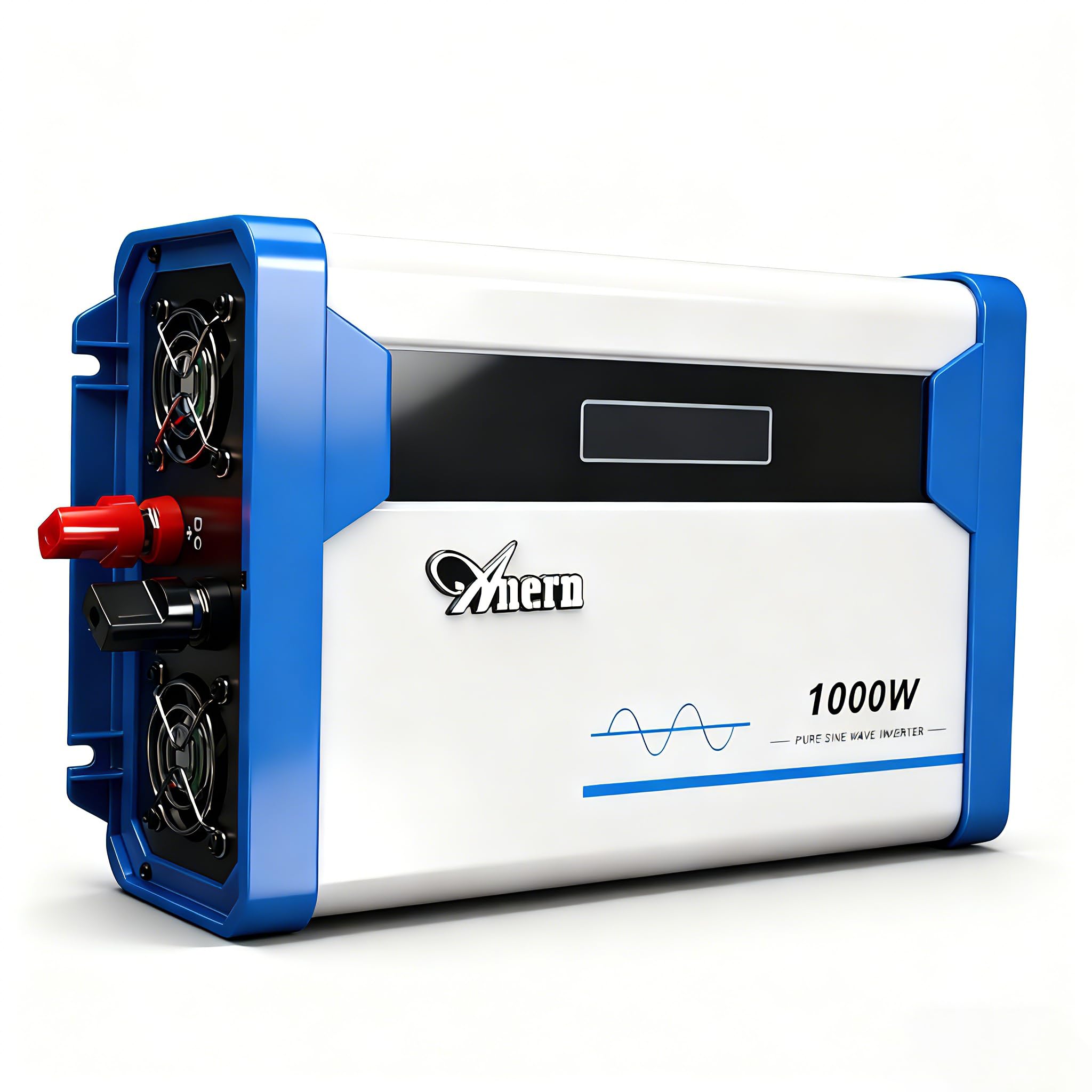 Anern 1000W Onda Pura Inverter 12 V 220V 230V, Convertitore di Potenza, Trasformatore sinusoidale Pura per auto, roulotte, barche, campeggio