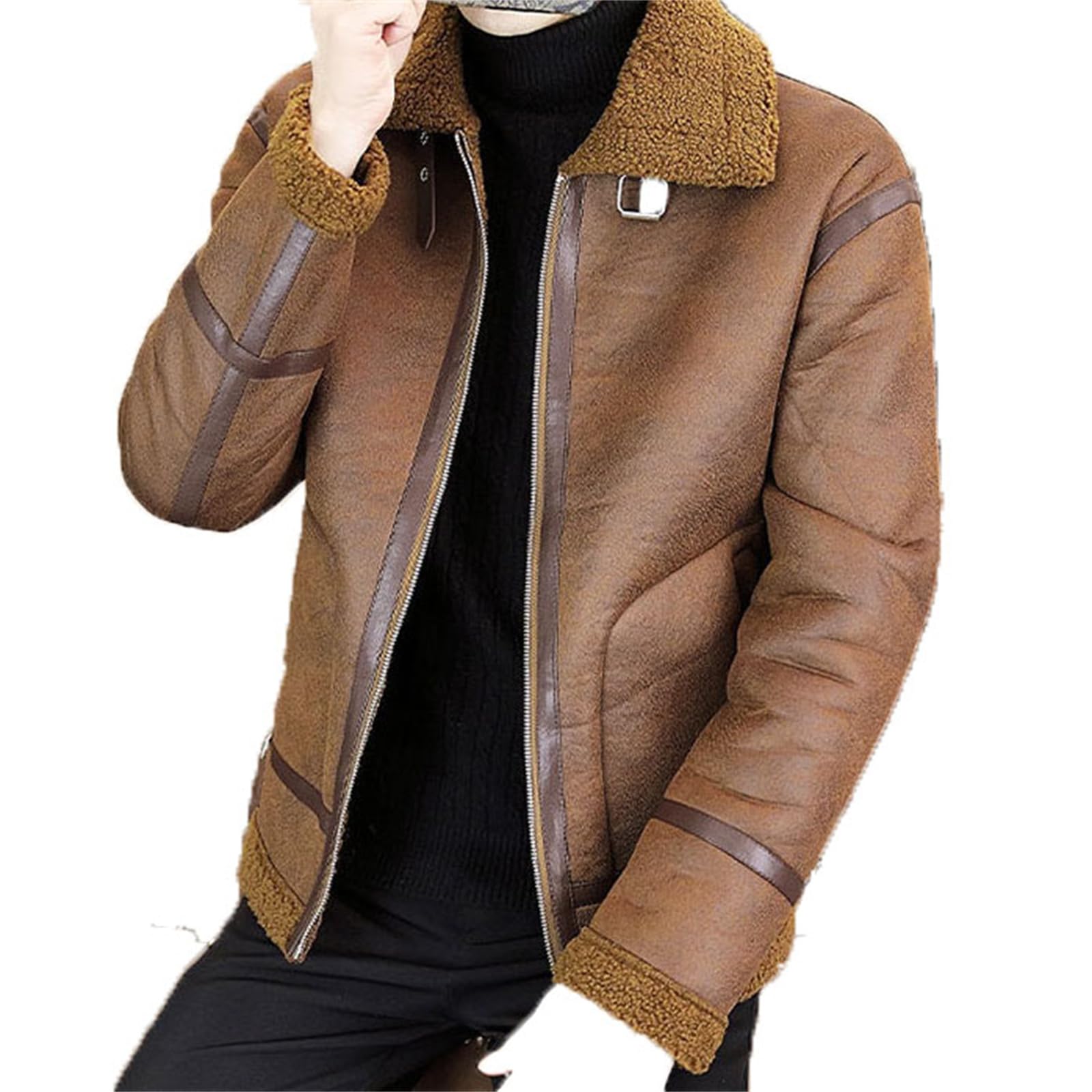 羊革ジャン/ライダースジャケット【希少】限定1台☘️レノボコーラル