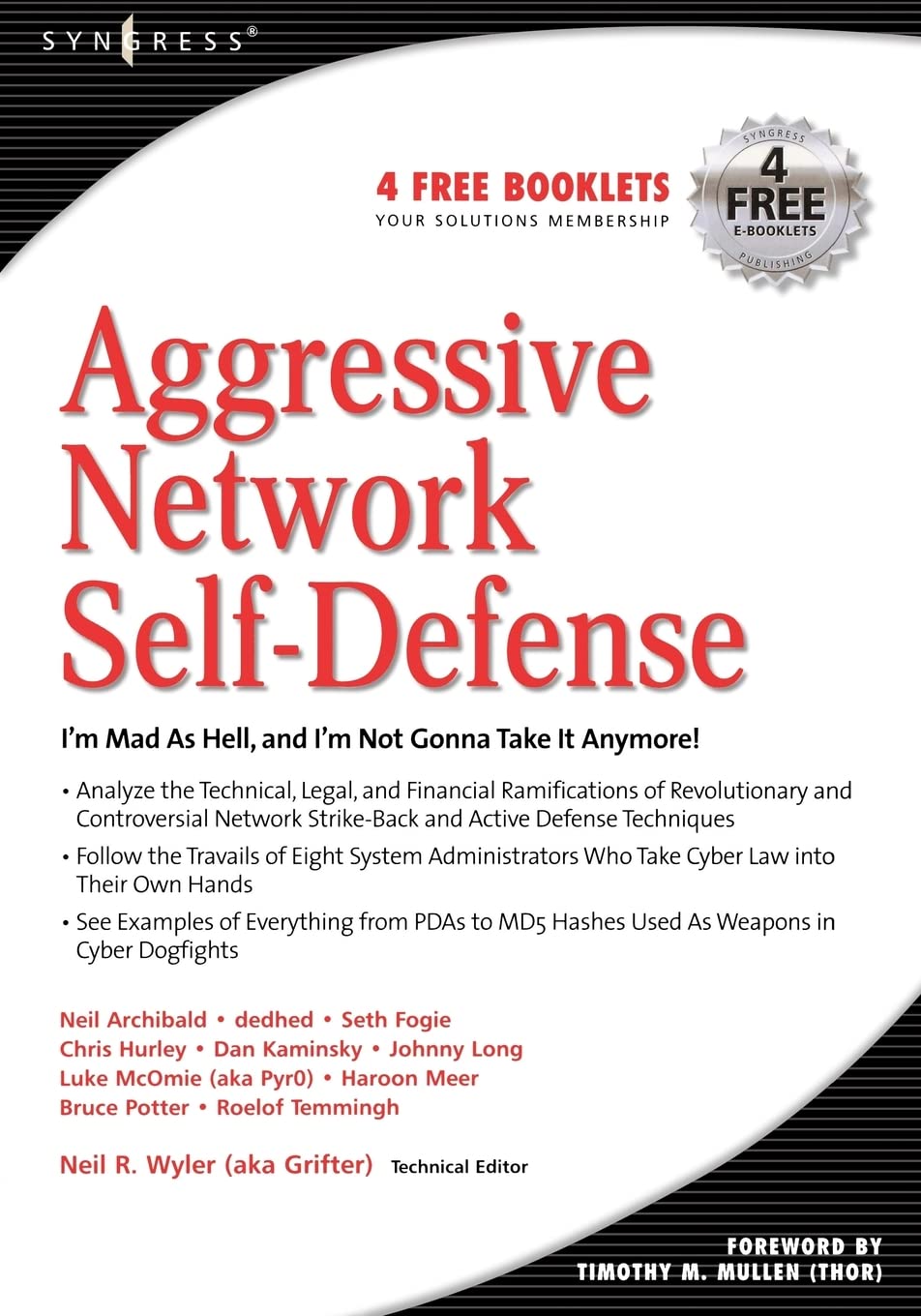 Aggressive Network Self-Defense