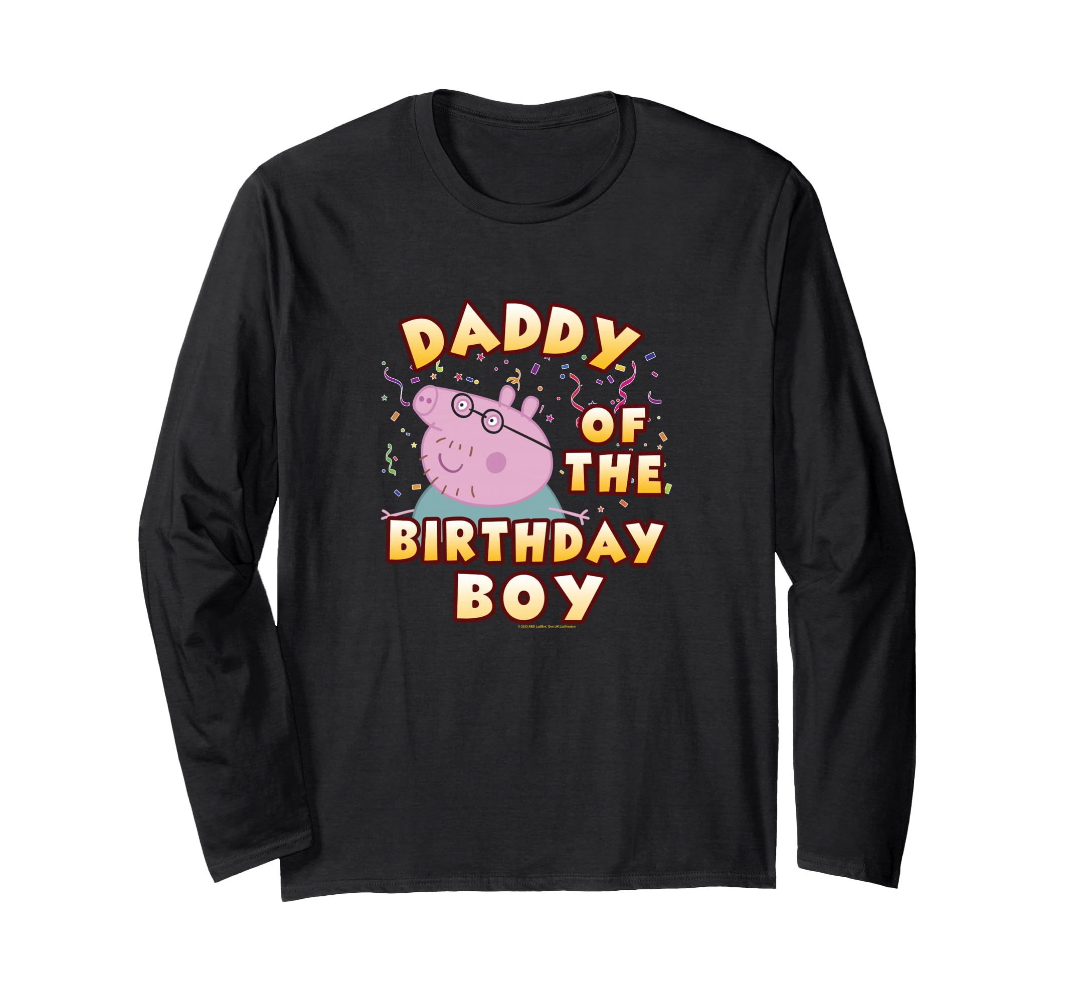 T-shirt Peppa Pig Daddy anniversaire pour fêter les moments en famille - 2