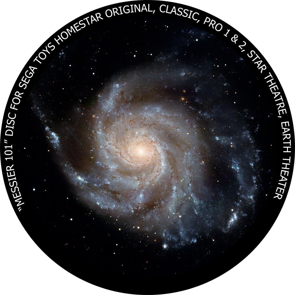 Messier 101 disc for Segatoys Homestar Pro 2, Classic, Original, Earth Theater Home Planetarium