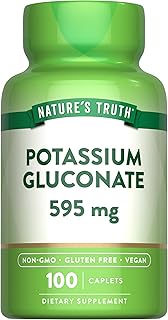 Nature's Truth Potassium Gluconate 595mg
