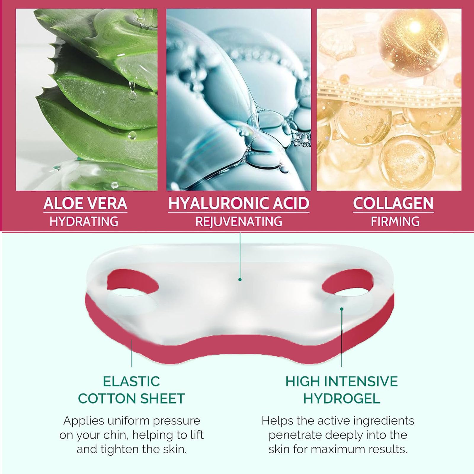 Face Mask V Line Face Lifting Chin Mask - Image 2