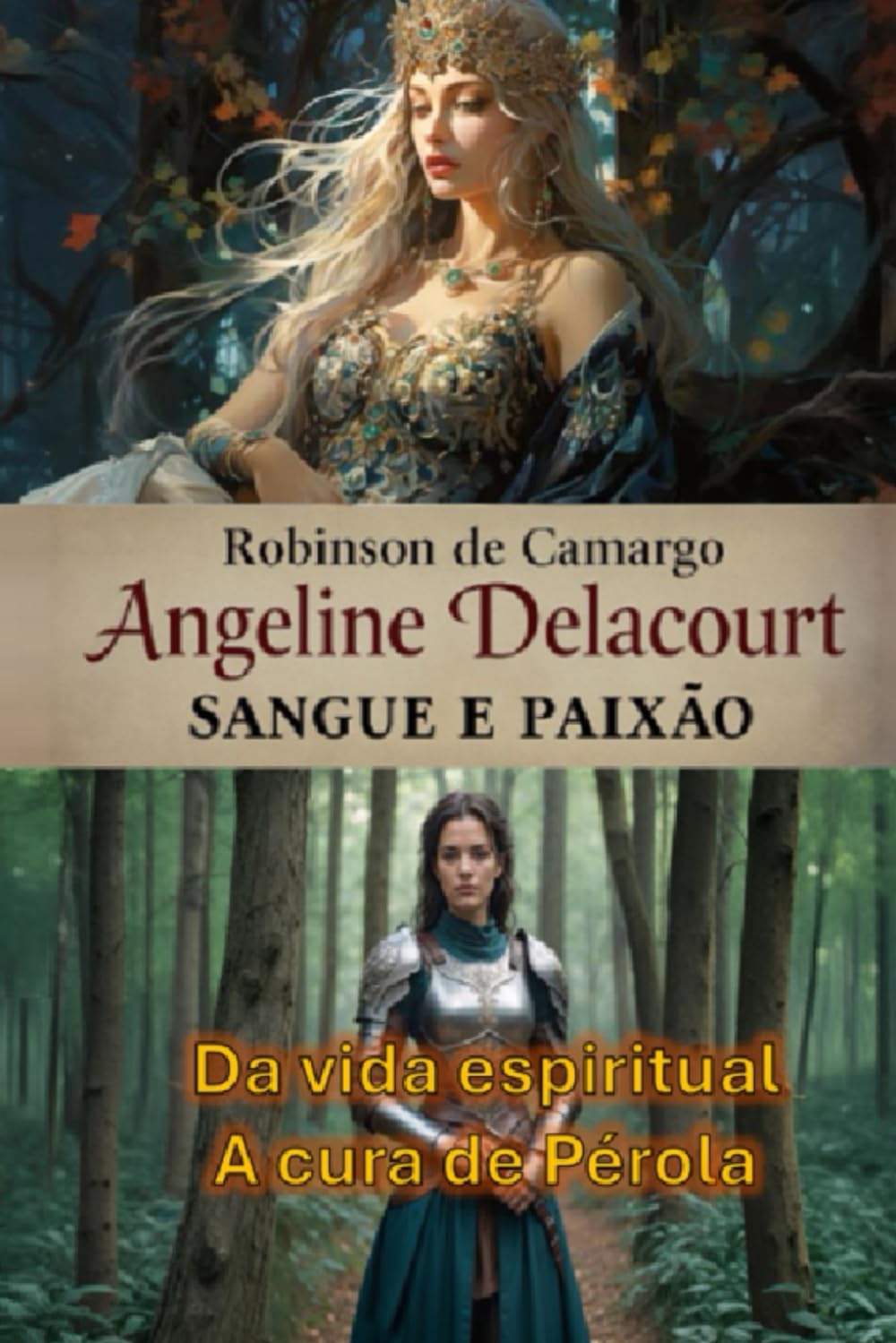 ANGELINE DELACOURT SANGUE & PAIXÃO: DA VIDA ESPIRITUAL A CURA DE PÉROLA = VOL. 4
