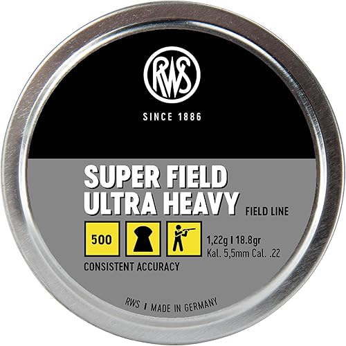 Miniatura 1 de Umarex RWS Superfield Ultra Heavy 9.7-Grain Domed .177 Caliber Pellet Gun Pellets