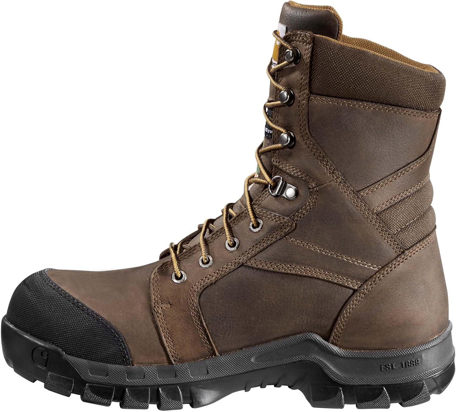 Carhartt Men's CSA 8" Rugged Flex Waterproof Insulated Puncture Resistant Composite Toe Work Boot