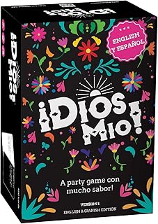 ¡Dios Mio! Bilingual Fun Card Game - Juegos de mesa en español - A Comedy Party Tarjeta Game NSFW - 350 Muy Graciosa Cards - Spanish Board Game For 2-4 Players