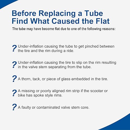 Miniatura 7 de Tubo interior de 12.5x2.75, 12.5x3.0, 12.5x2.5 para Razor Dirt Rocket MX350 MX400, X-Treme X-560, eZip E-500 E-750 E-900 E-1000