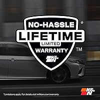 Vista 10 de K&N - Filtro de aire para motor: Filtro de repuesto de alto rendimiento, premium, lavable Compatible con Honda/Acura V6 2016-2019