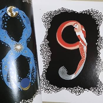 Amazon.co.jp: ERTE エルテ 画集 1990年 LEADER OF ART DECO HIS TRIAL