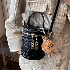 Buy ASHRY KINS Zip Around Bucket Bag With Top Handle |Shoulder