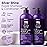 VANIDOX Sulfate Free Brass Toning Purple Shampoo and Conditioner Set for Grey and Silver Hair, Moisturizing & Color-Safe, Enhances Shine & Brightness, Made in USA (16 fl oz each)