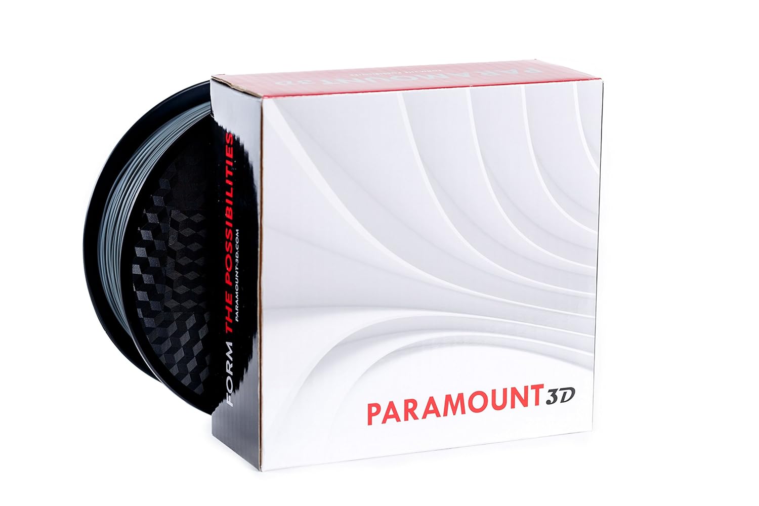 Paramount 3D PLA (Steel Gray) 1.75mm 1kg Filament [SGRL7000430C]