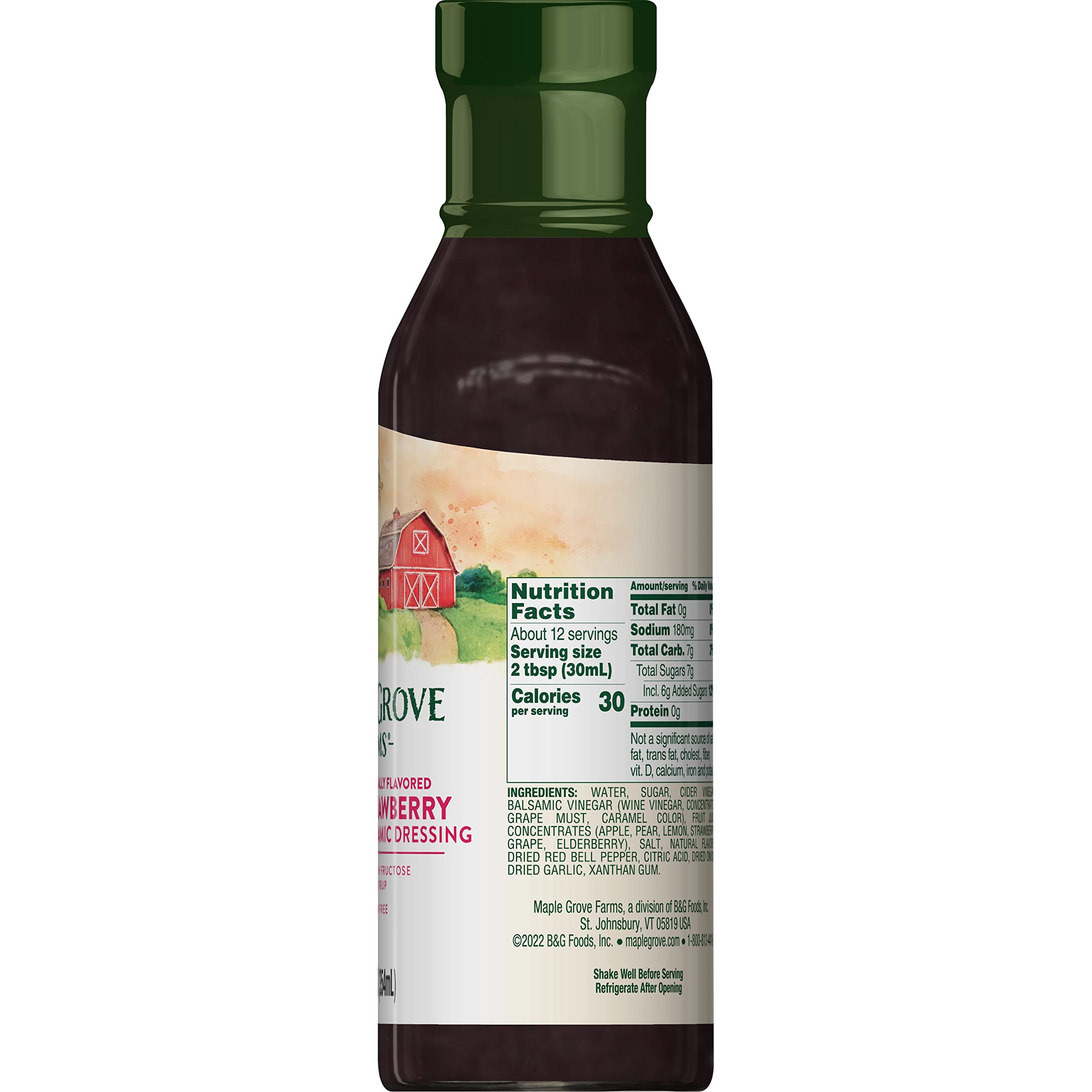 Amazon.com : Maple Grove Farms Salad Dressing, Strawberry Balsamic Salad  Dressing, 12 Ounce : Balsamic Vinegars : Grocery & Gourmet Food