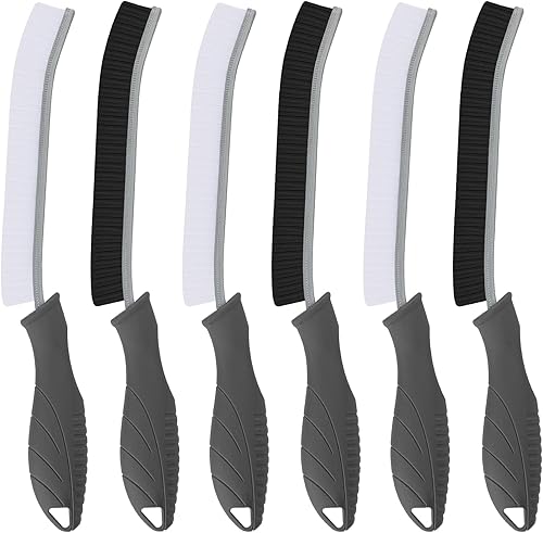 Miniatura 19 de 4 cepillos de limpieza de baño, cepillo de limpieza de baño, cepillo profundo con agujero para colgar, cepillo multifuncional de limpieza de huecos,