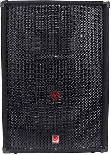 Miniatura 23 de Rockville - Altavoz pasivo dual para DJ/audio profesional, altavoz de 3 vías, 8 ohmios, 12 pulgadas, 2,000 W (RSG12.2)