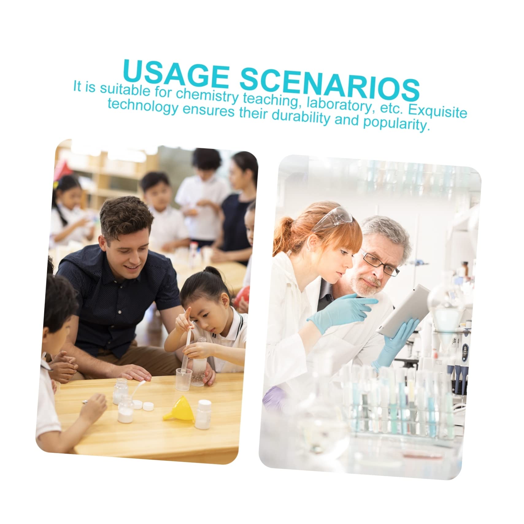 OUNONA Lot de 2 Supports de Flacons en Liège Supports de Base de Flacons de Laboratoire de Flacon Résistants à La Chaleur - Corrosifs 2 Pièces