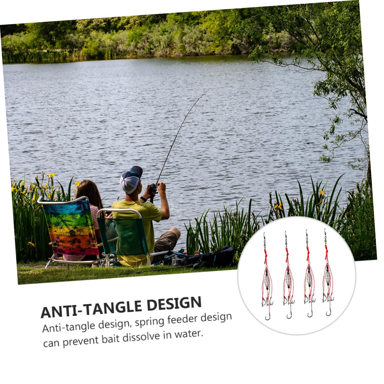 HANABASS Hameçon explosif de pêche Fishing peches swimbait leurres de pêche aux turluttes Crochet d'appâts de pêche appât d'eau salée matériel de pêche à l'appât Barbe de pêche