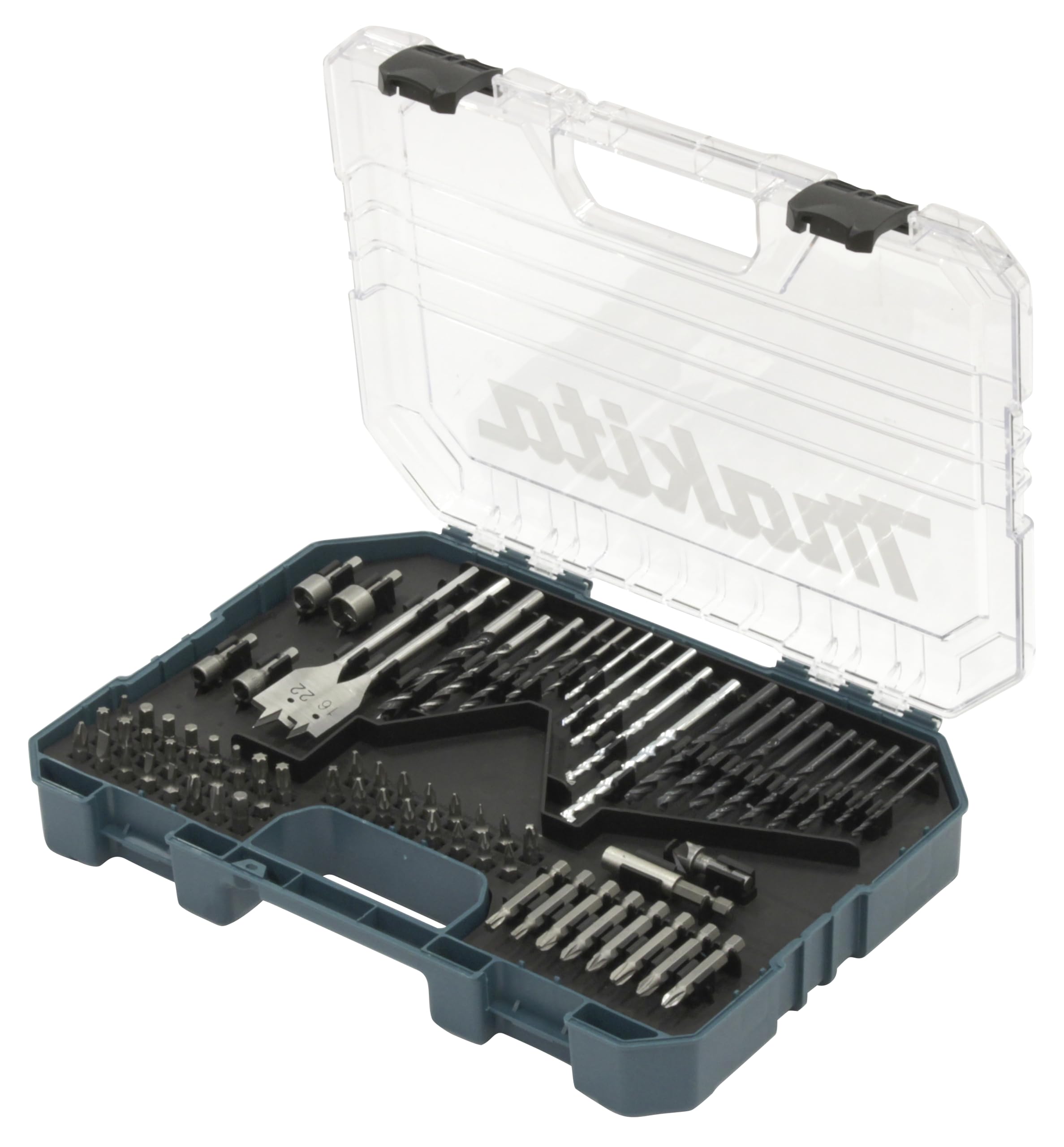 Makita E-16988 - Set di punte per trapano, 75 pezzi, PH, PZ, T, H, SL, trapano, legno, pietra, metallo