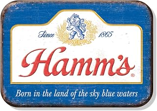 Hamm's - Sky Blue Refrigerator Magnet - Funny Magnets for Office, Home & School - Made in The USA