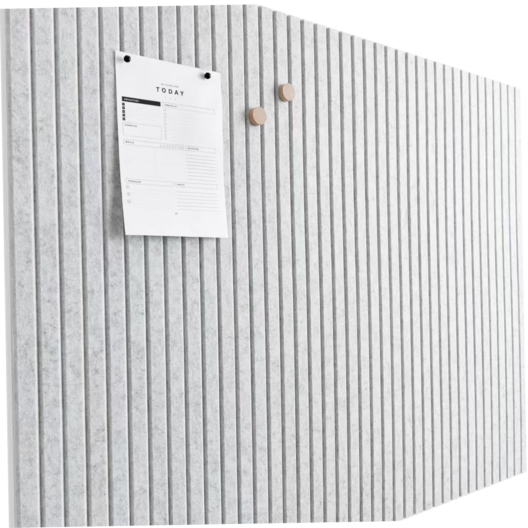 Lavagna in sughero, 12 pezzi Lavagna in sughero per pareti, 12x12 pollici Bollettino feltro per casa, cucina, scuola, ufficio, parete decorativa fai da te, Grigio chiaro, per