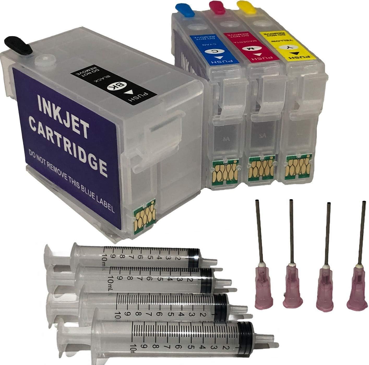 27XL CISS pour Epson WF-7110, WF-7610, WF-3620, WF-3640, WF-7710, WF-7210