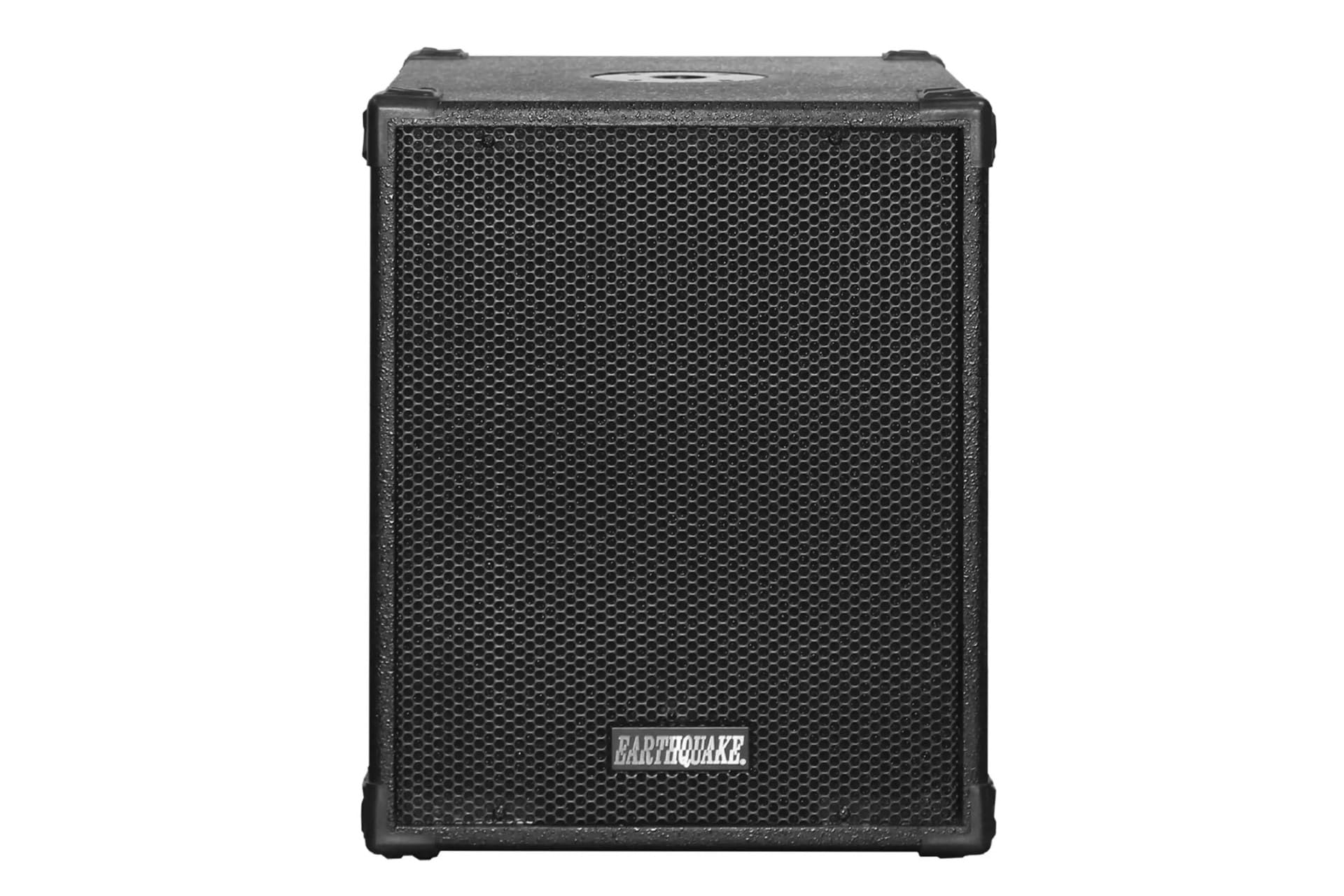 Earthquake Sound DJ-Quake (Ver 2) 12-inch 1200-Watt Subwoofer with Built-In Amplifier, USB/SD, and Bluetooth, Black