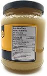 Raw Creamed Wildflower Honey – 100% Pure Canadien Honey, Non pasteurisé & Non filtré, lisse & Étendue 500 g Jarre en verre – Dave & Wally's Honey Company