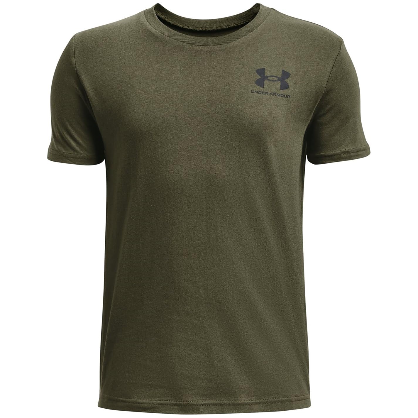 Under Armour Boys Green Ua Sportstyle Short Sleeve in Size 9 - 10 Years, Sports Direct