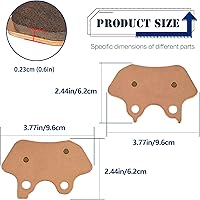 Vista 3 de Pastillas de freno sinterizadas para Harley Davidson Softail FLSTCI FLSTC Heritage Classic 2000-2007/Davidson FXST Softail Standard 2000-2007