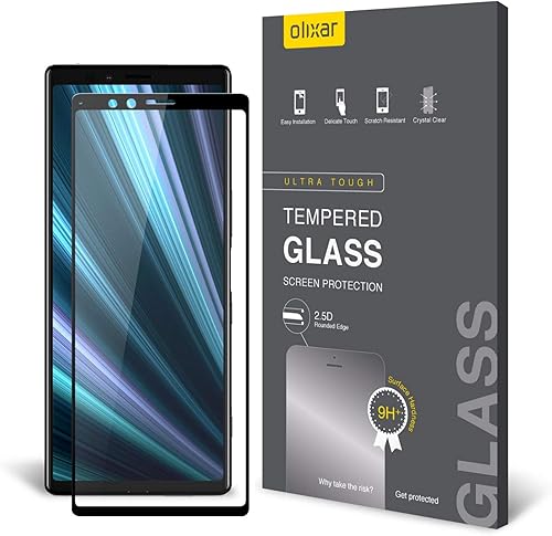 Olixar Protector de pantalla para Sony Xperia 1, vidrio templado, protección fiable, compatible con las funciones del dispositivo - Guía completa de