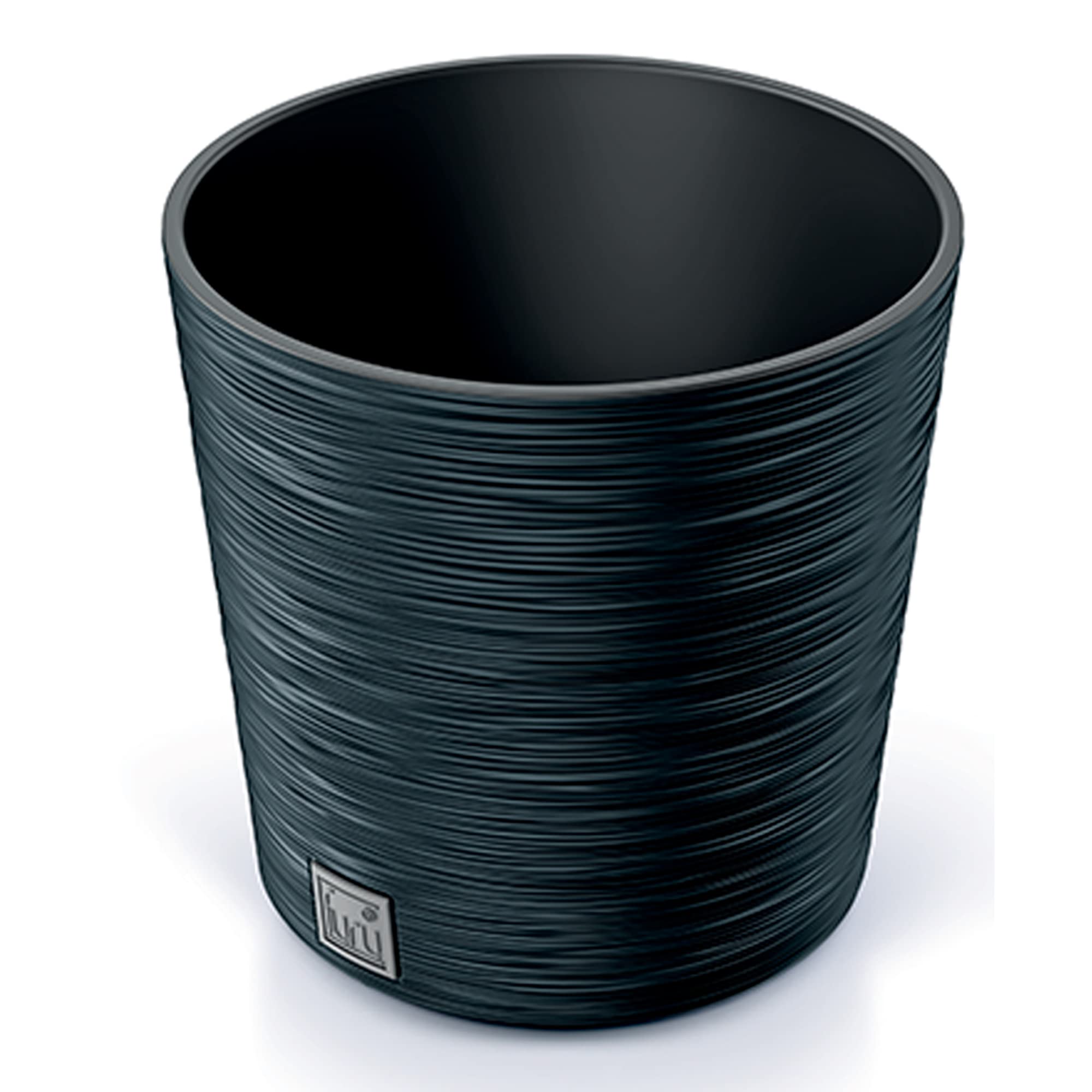 Prosperplast Furu Collection 30 x 30 x 29.5 cm, 15 L Capacity, Anthracite, 30 x 30 x 29,4 cm