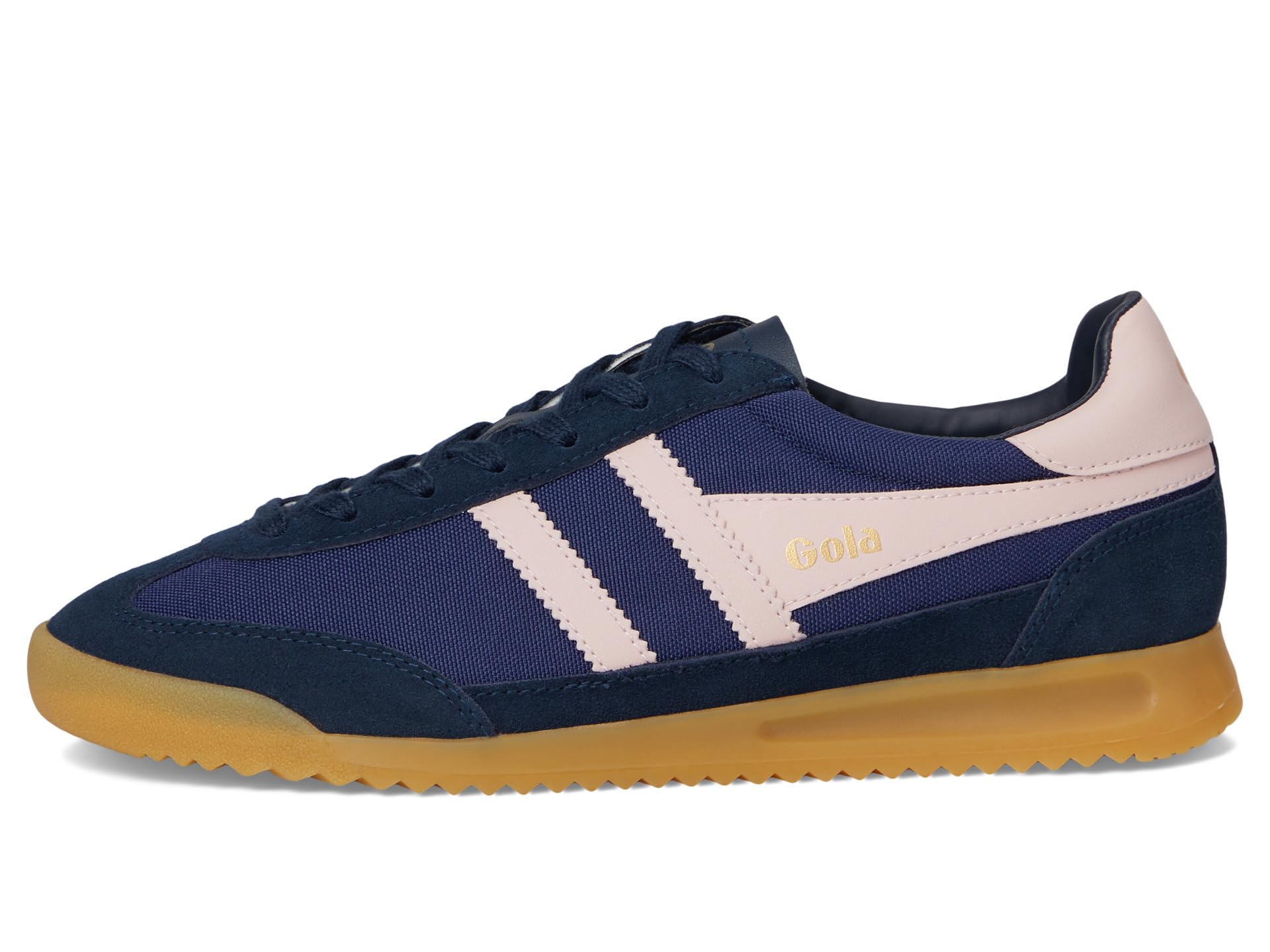 Gola Tornado - Zapatillas deportivas para mujer, color azul marino/rosa tiza